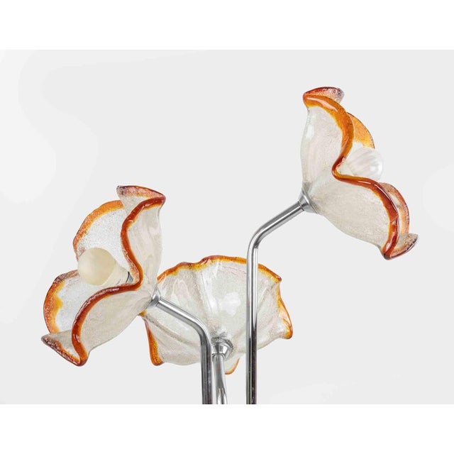 Vintage Murano Glass Floor Lamp by Toni Zuccheri, Italy For Sale - Image 3 of 9