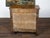 Brown English King George III 1800s Oak Five Drawer Commode with Raised Panels For Sale - Image 8 of 12