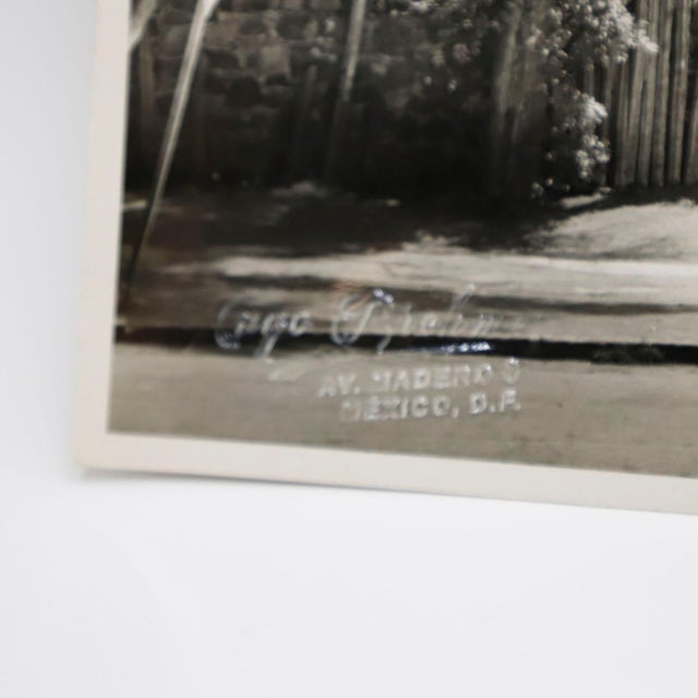 Circa 1940. We offer this Silver Gelatin Photo of the Diego Rivera Studio. In 1931, commissioned by Diego Rivera, Juan...