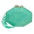 Sofia Green Octagon Clutch For Sale