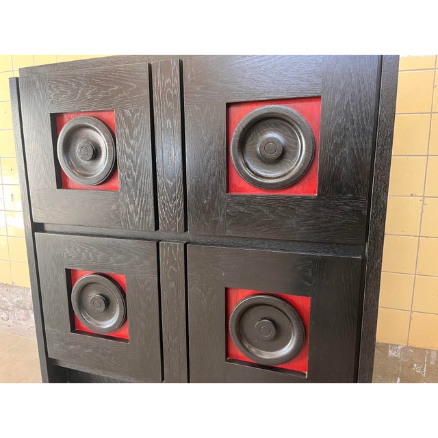 Vintage Brutalist Cabinet, 1970s For Sale - Image 4 of 11