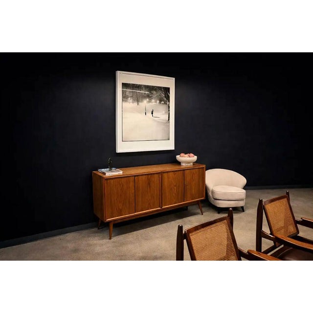 Credenza in Cherry Wood, Joaquim Tenreiro for Laubitch & Hirth, 1942 - Lot 41A For Sale In New York - Image 6 of 13