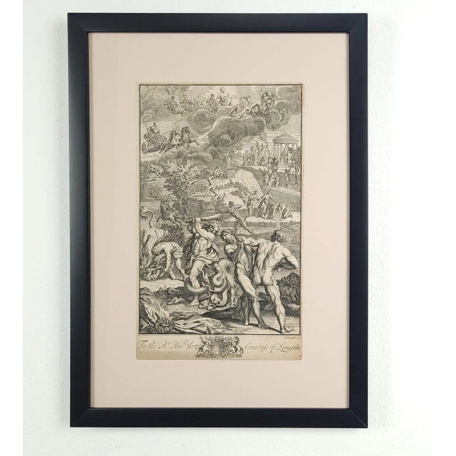Queen Anne Group of Five Engravings From Ovid's Metamorphoses, England, 1717 For Sale - Image 3 of 6
