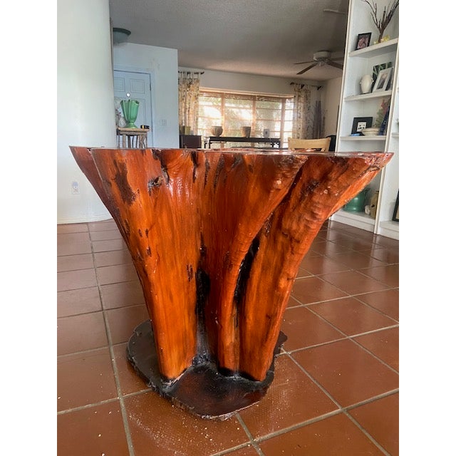 A natural tree stump dining table is a unique and eco-friendly piece of furniture that brings a touch of nature into your...