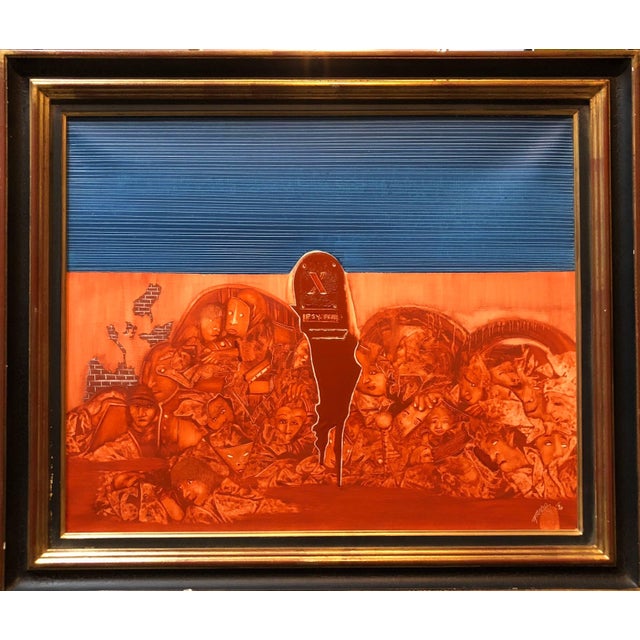 Genre: Surrealism Subject: Abstract Medium: Oil Surface: Canvas Country: France In this surreal composition by Heinrich M....