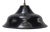 Black Dark Blue Enamel Brass Pendant Light For Sale