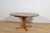Brown Mid-Century Round Teak Extendable Dining Table, United Kingdom, 1950s For Sale - Image 8 of 17