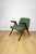 Green Bouclé Bunny Lounge Chair attributed to J. Chierowski, 1970s For Sale - Image 12 of 13