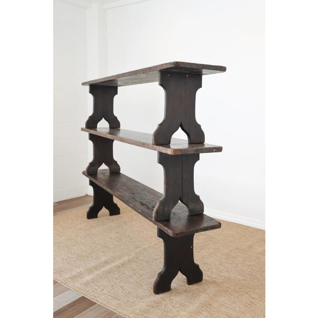 Antique English Oak Bench - Circa 1910 For Sale In Orlando - Image 6 of 8