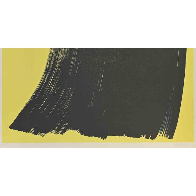 Farandole is a contemporary artwork realized by hans hartung in 1970. Lithograph hand signed and numbered in pencil, 1970....