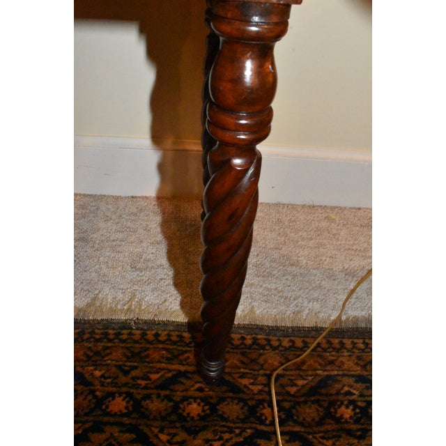 19th Century 19th Century American Late Sheraton Two Drawer Night Stand For Sale - Image 5 of 9