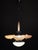 Elegant original art deco chandelier produced in czechoslovakia during the 1930s, featuring a sophisticated combination of...