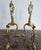 Metal Pair of Handmade Italian Solid Brass Fireplace Andirons For Sale - Image 7 of 8
