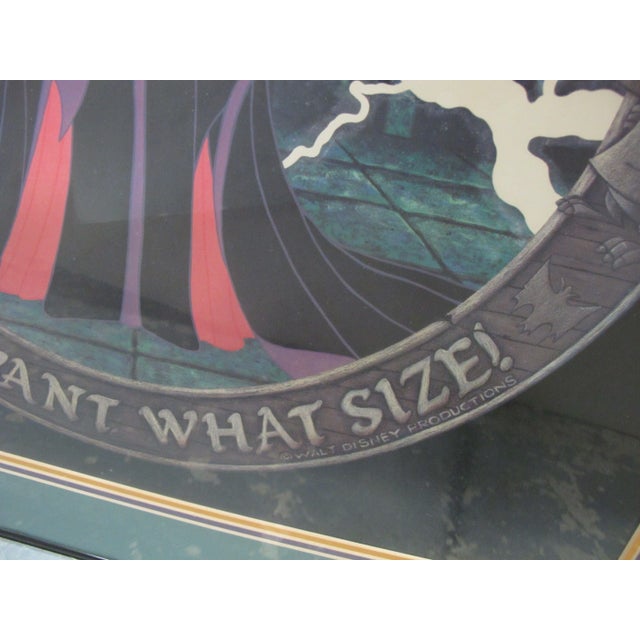 Walt Disney Maleficent 'You Want What Size!' Sleeping Beauty Ooak Display Print For Sale - Image 11 of 17