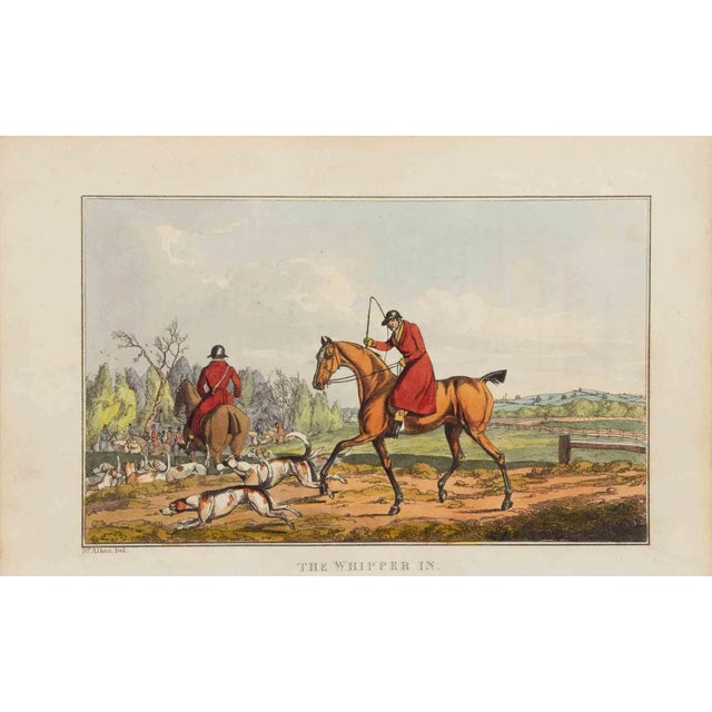 Henry Alken, The Whipper In, Etching, 1822 For Sale