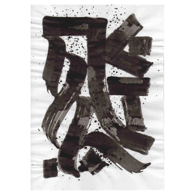 Francesco Trunfio, Untitled, Original Tempera Drawing, 2018 For Sale