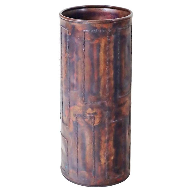Copper Umbrella Stand, Germany, 1960s For Sale - Image 16 of 16