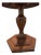 1970s Empire Style Guéridon Pedestal Table With Pierced Brass Gallery For Sale