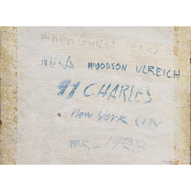 'Story Time' by Nura Ulreich, 1928, Paris, Salon D'Automne, New York, Art Students League, Corcoran, Pennsylvania Academy of Fine Arts, Art Deco For Sale - Image 10 of 12