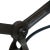 Vintage Industrial Black Enamel Scissor Pendant Lamp, 1950s For Sale - Image 6 of 7