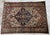 Navy Blue 1920s, Handmade Antique Persian Malayer Rug 4.1' X 6.2' For Sale - Image 8 of 9
