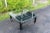 Hollywood Regency Black Painted Glass Top Coffee Table 1577 For Sale - Image 12 of 13