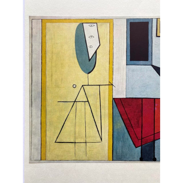 Pablo Picasso Vintage 1964 Modernist Lithograph Print 