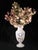 Late 19th Century Glass Vase Bristol Type Hand Painted Enameled Flowers For Sale - Image 10 of 12
