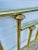 Metal Mid 20th Century Vintage Mid Century Modern Brass Headboard For Sale - Image 7 of 12