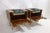 Wood Italian Nightstand in the Style of Borsani, Italy, 1950s, Set of 2 For Sale - Image 7 of 11