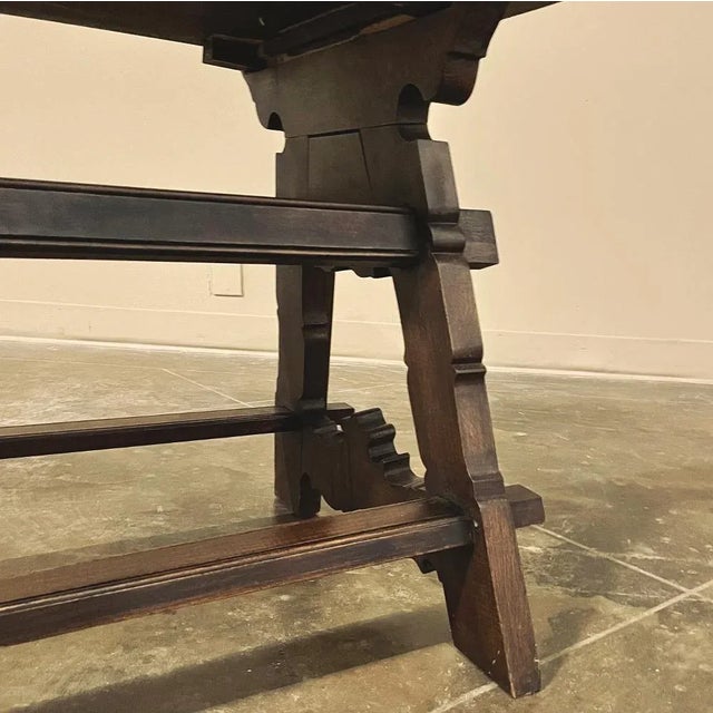 Coffee Antique Rustic Spanish Coffee Table For Sale - Image 8 of 13