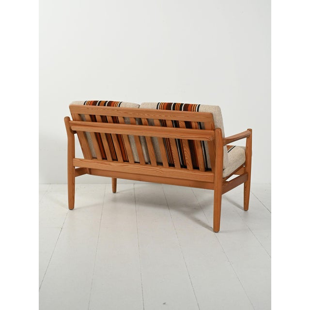 1960s Pine Sofa by Harry Moen for Briksbo, 1960s For Sale - Image 5 of 12