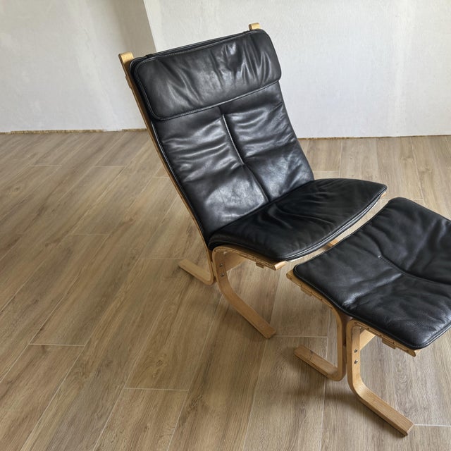 Set of Siesta Fiora Lounge Chair and Ottoman by Ingmar Relling, 2010s For Sale - Image 10 of 12