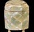 Beautifully crafted Mother-Of-Pearl English Tea Caddy. The caddy is clad throughout in hand-cut, iridescent mother-of-...