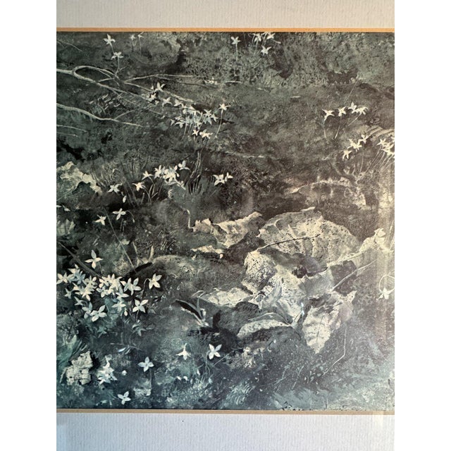 American 1950s Andrew Wyeth Quaker Ladies Framed Reprint Edition For Sale - Image 3 of 3