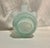1980s Vintage Pale Blue Art Glass Handkerchief Vase For Sale - Image 5 of 5