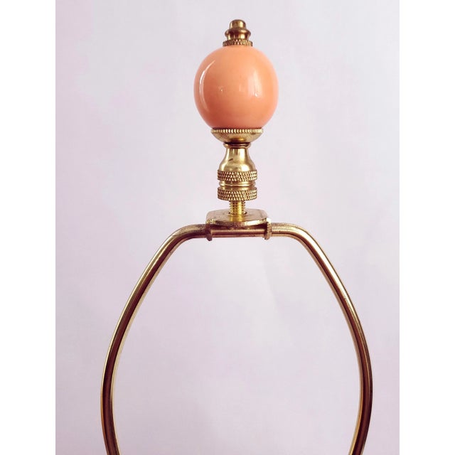 Pink Lamp Pink Ginger Jar & Shade For Sale - Image 8 of 9