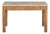 Matthew Izzo Home Tambour Mango Wood Marble Topped Desk/Side Table For Sale