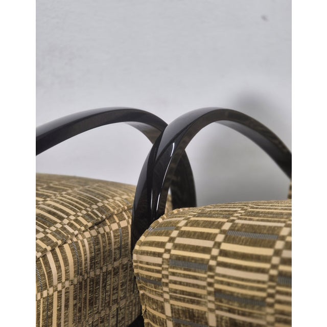 H-401 Lounge Chairs by Halabala for Up Zavody, 1940s, Set of 2 For Sale - Image 6 of 10