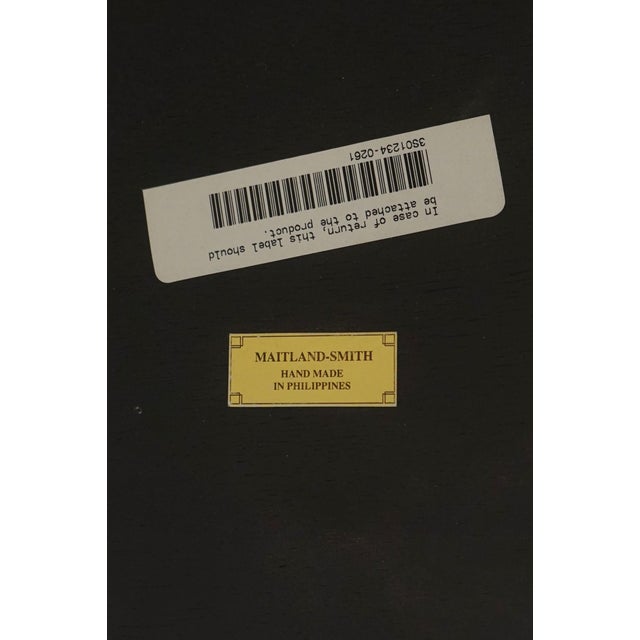 Maitland Smith Flame Mahogany Double Pedestal Dining Table For Sale - Image 18 of 18