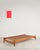 Wood Daybed in Teak and Bouclé Upholstery, Denmark, 1960s For Sale - Image 7 of 17