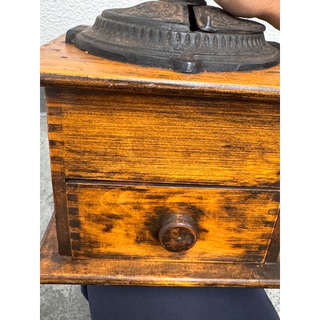 Traditional Arcade Imperial Coffee Grinder, Antique For Sale - Image 3 of 12