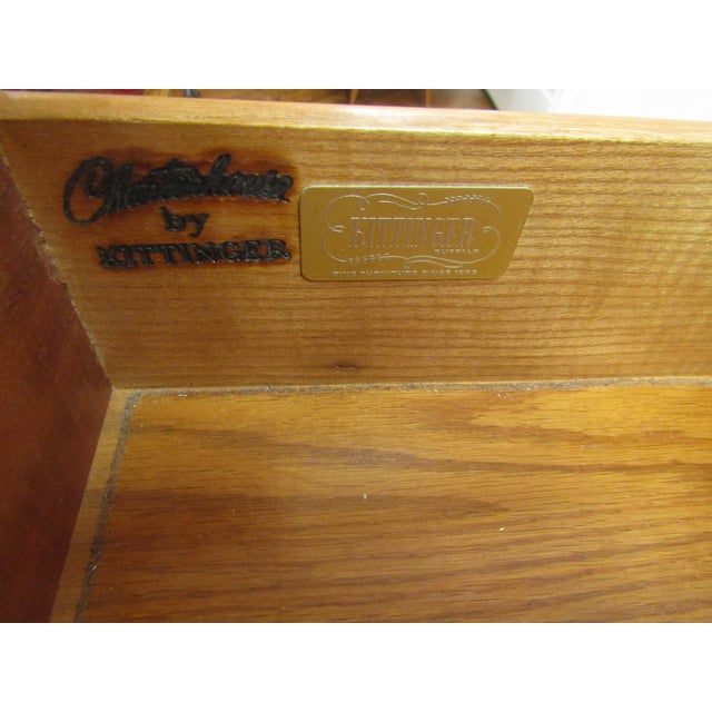 Kittinger Charterhouse Solid Mahogany Dresser For Sale - Image 9 of 10