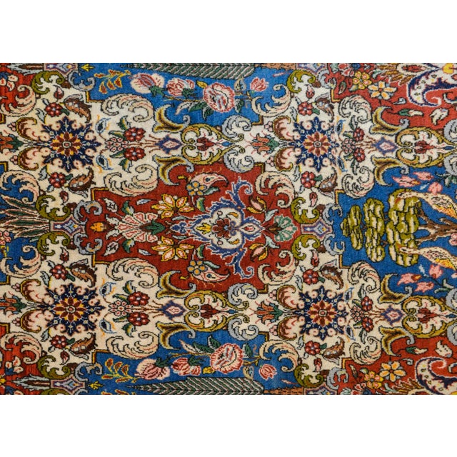 Vintage Mid Century Bakhtiari Rug For Sale - Image 4 of 10