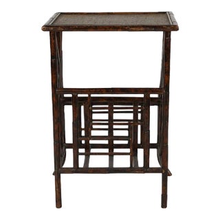 English-Aesthetic Canterbury Magazine Table From Michael S. Smith Installation For Sale