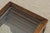 Vintage Brandt Set of 4 Glass Top Mahogany Nesting Tables For Sale - Image 13 of 15
