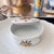 White 1970s Gucci trinket dish with lid by Richard Ginori // Cherries vide poche // vintage porcelain box // luxury homegoods // designer For Sale - Image 8 of 11