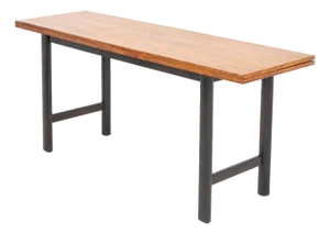 Harvey Probber Walnut Flip Top Table