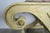 Italian Style "X" Bench W/ Chinoiserie Linen Fabric For Sale In Los Angeles - Image 6 of 10
