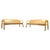 Mid-Century Plywood Benches by Alvar Aalto, 1960, Set of 2 For Sale - Image 9 of 9